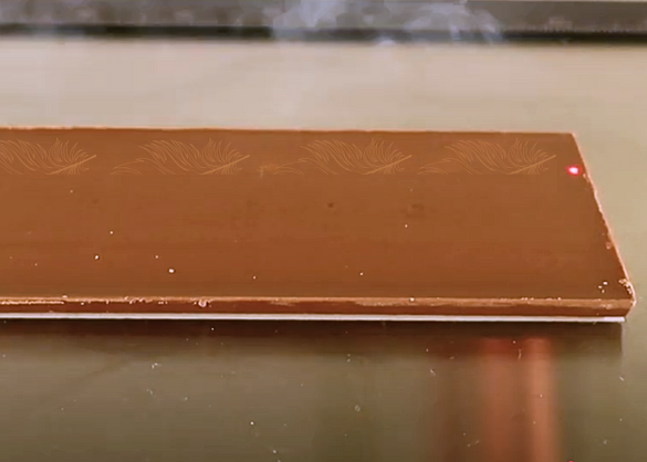 Laser Engraving Chocolate