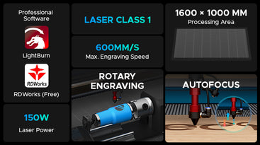 OMTech 150W CO2 Laser Engraver