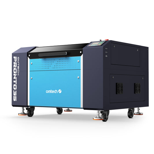 60W CO2 Laser Engraving Machine & Cutter with 700×500 mm Engraving Area and Autofocus| Pronto-35S