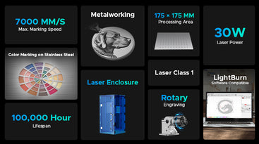 OMTech mopa fiber laser