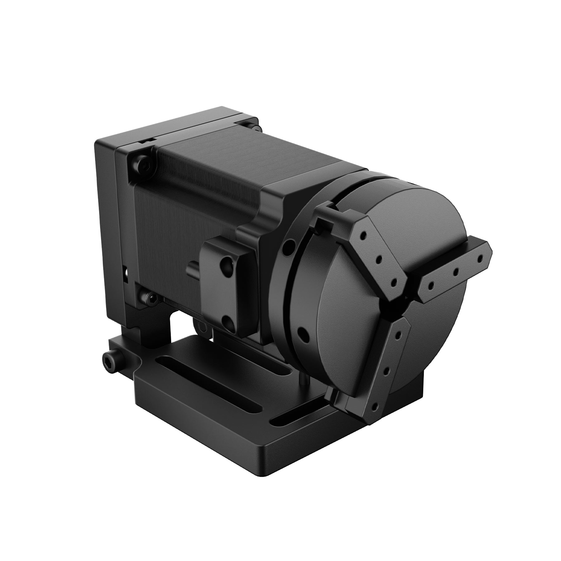 70mm Rotary Axis Attachment for MOPA and Fibre Laser Engraver with 3 Jaw Rotary Chuck | LRA-MN70
