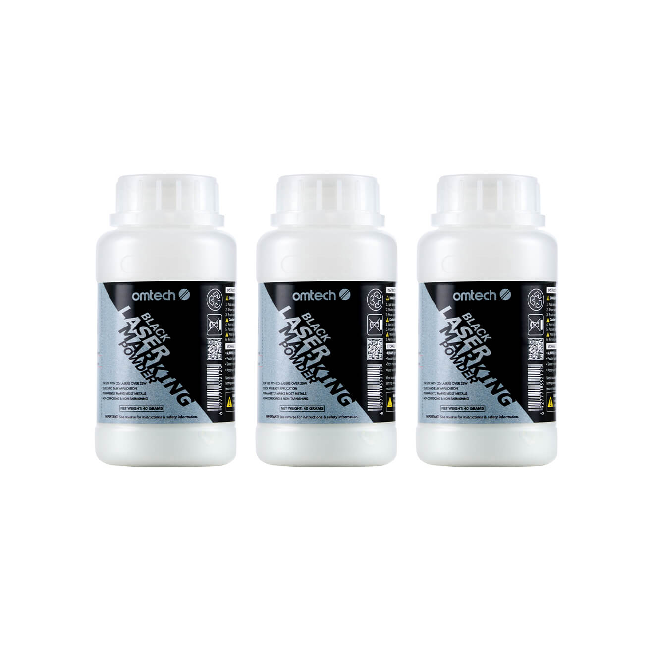 Laser Marking Powder for Metal Marking with CO2 Laser Engraving Machines