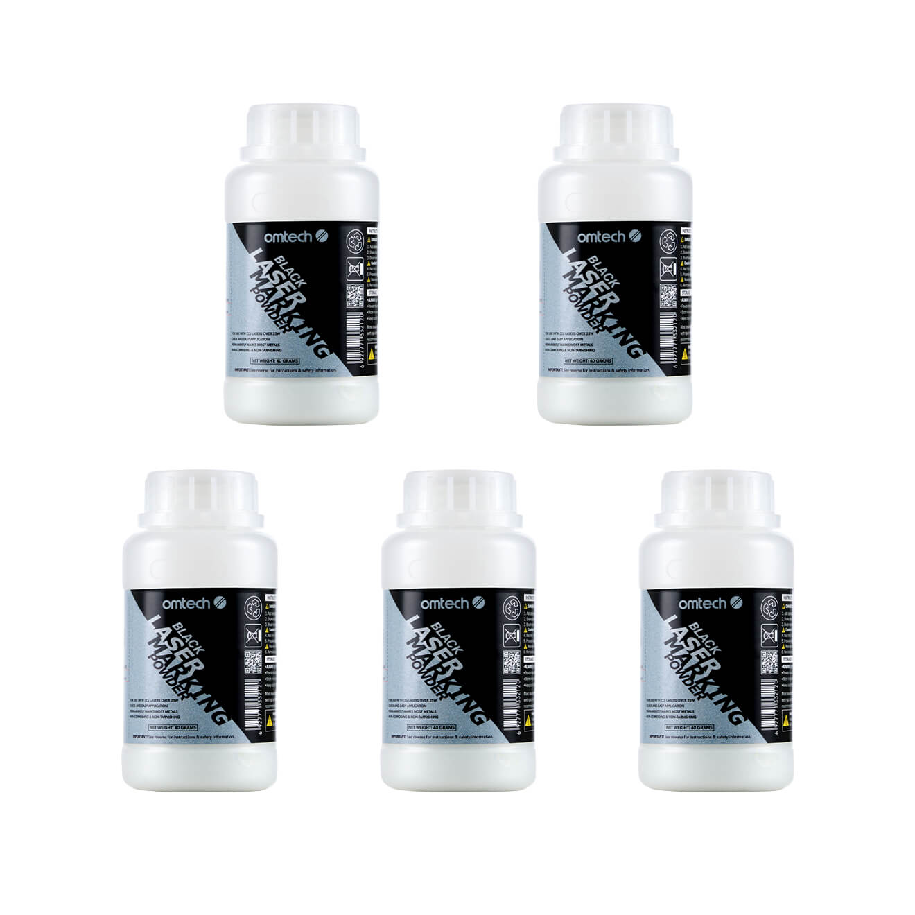 Laser Marking Powder for Metal Marking with CO2 Laser Engraving Machines