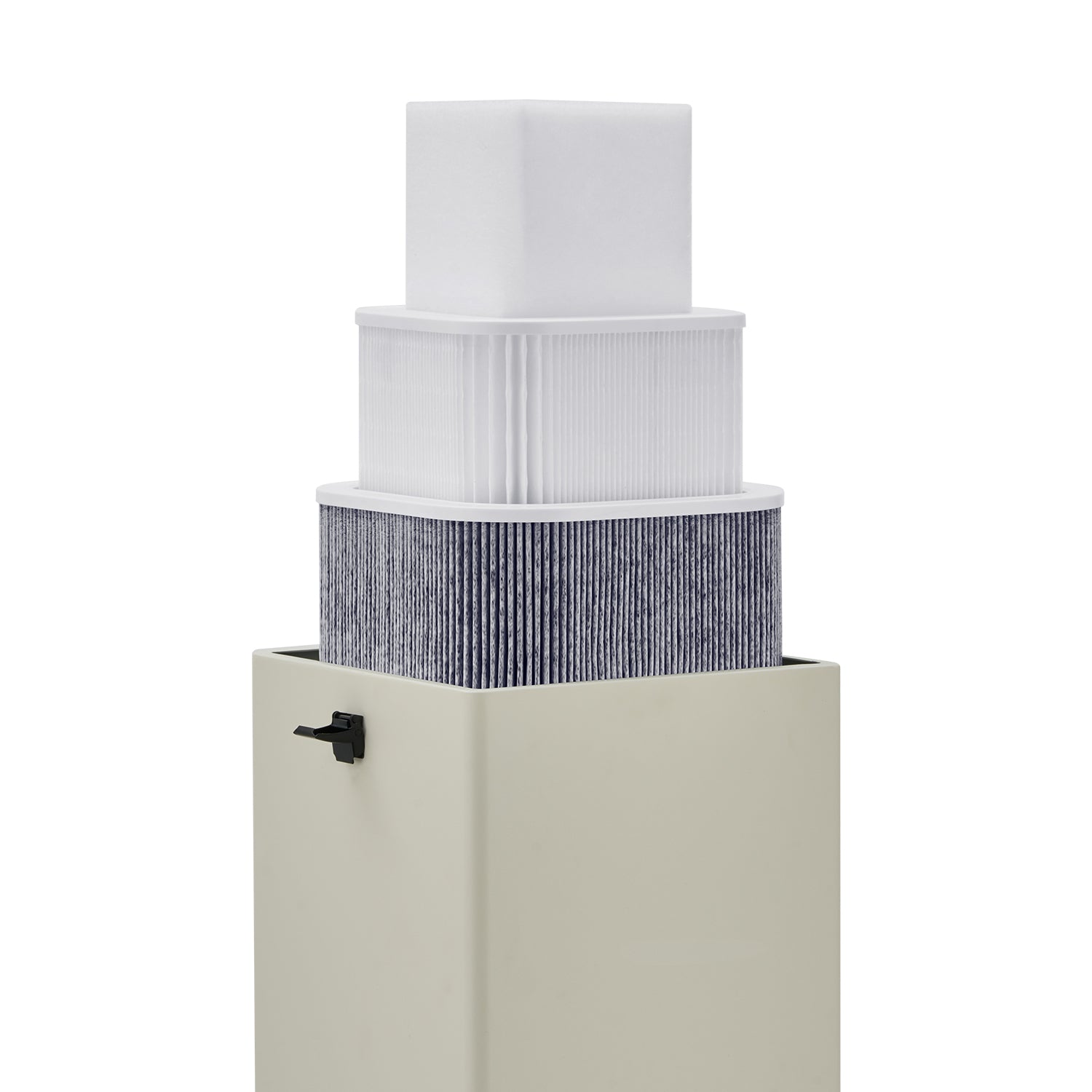 OMTech 5-Pack Pre Filter Replacement For OSP060 Fume Extractor – 7-15 Day Cycle, Easy Swap, White