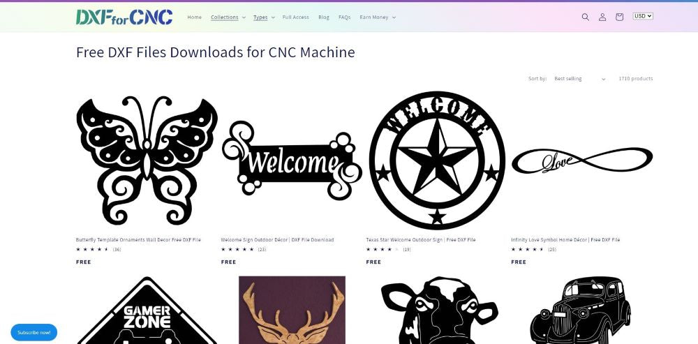 DXFforCNC