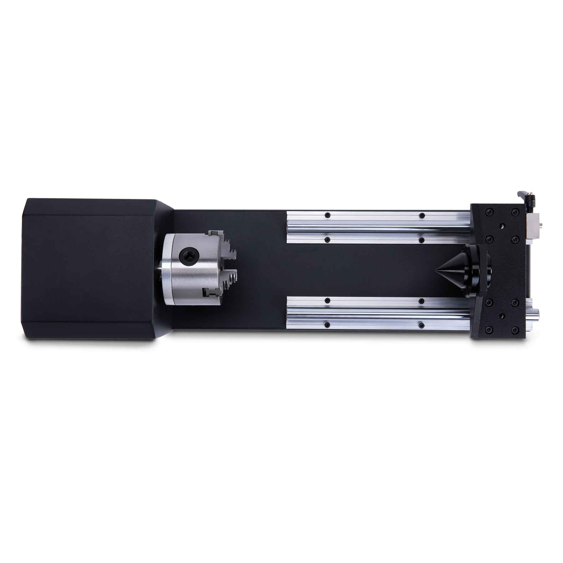 Rotary Axis with Jaw Chuck for 50W and up CO2 Laser Engraver | LRA-KP58