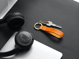 Engraving on a keychain