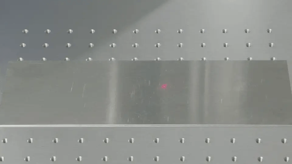 Fiber laser MOPA laser mark gif