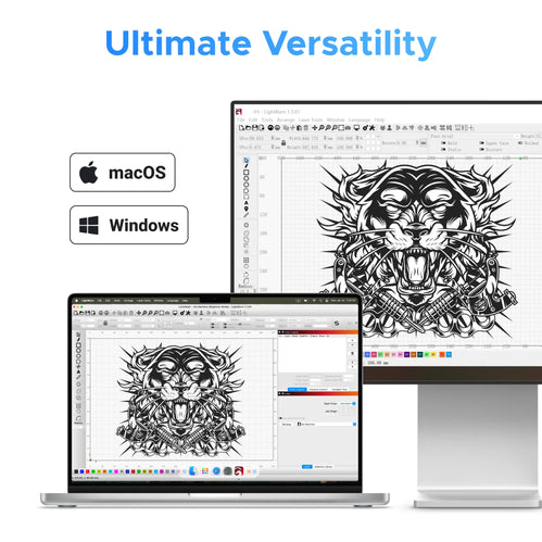 OMTech Fiber Laser Marking Machine with Autofocus