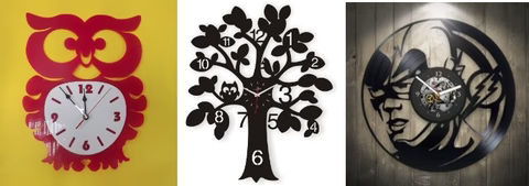laser engraved clocks custom clocks laser engraving project ideas