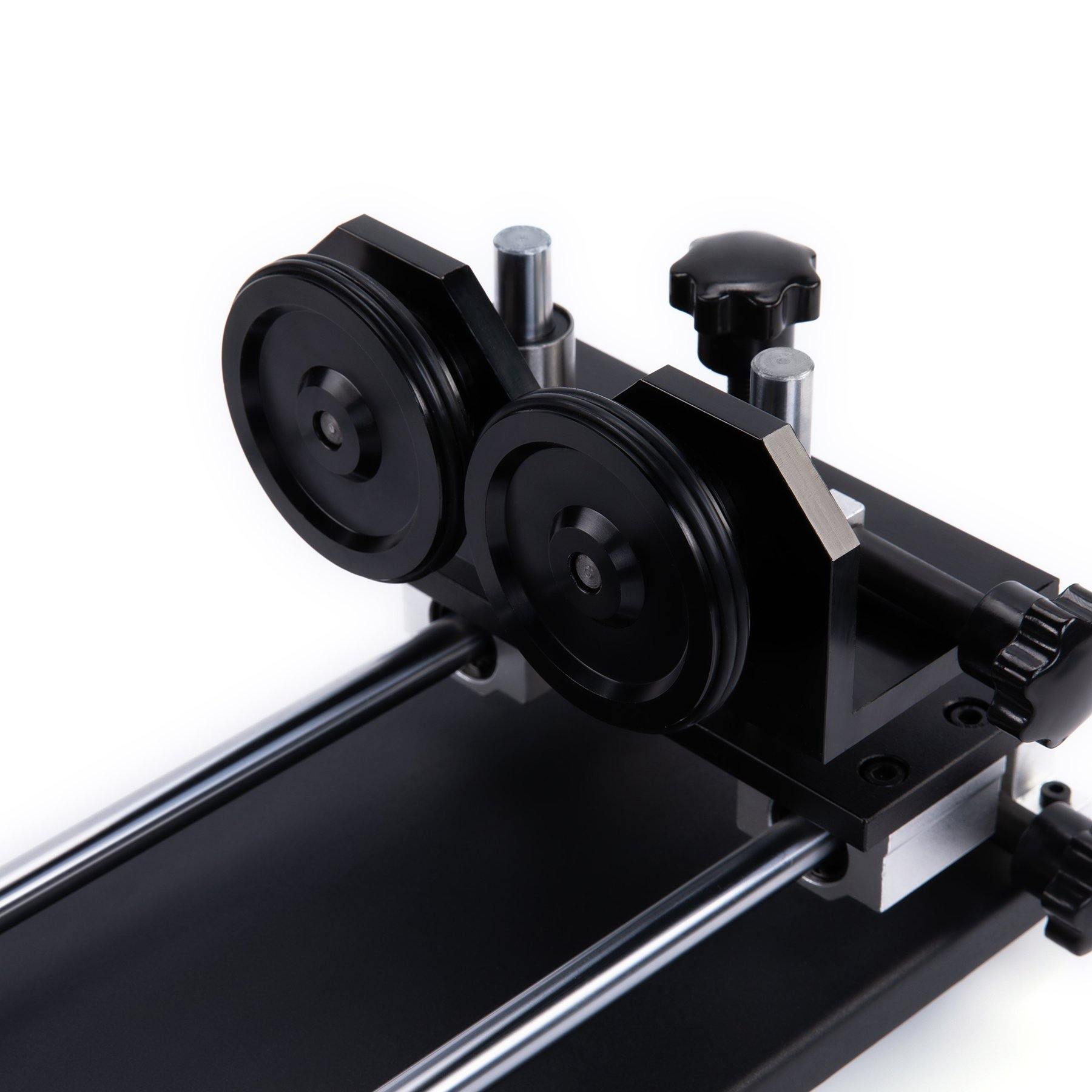 4-Wheel Rotary Cutter and Engraver Attachment for Laser Engraving Machine