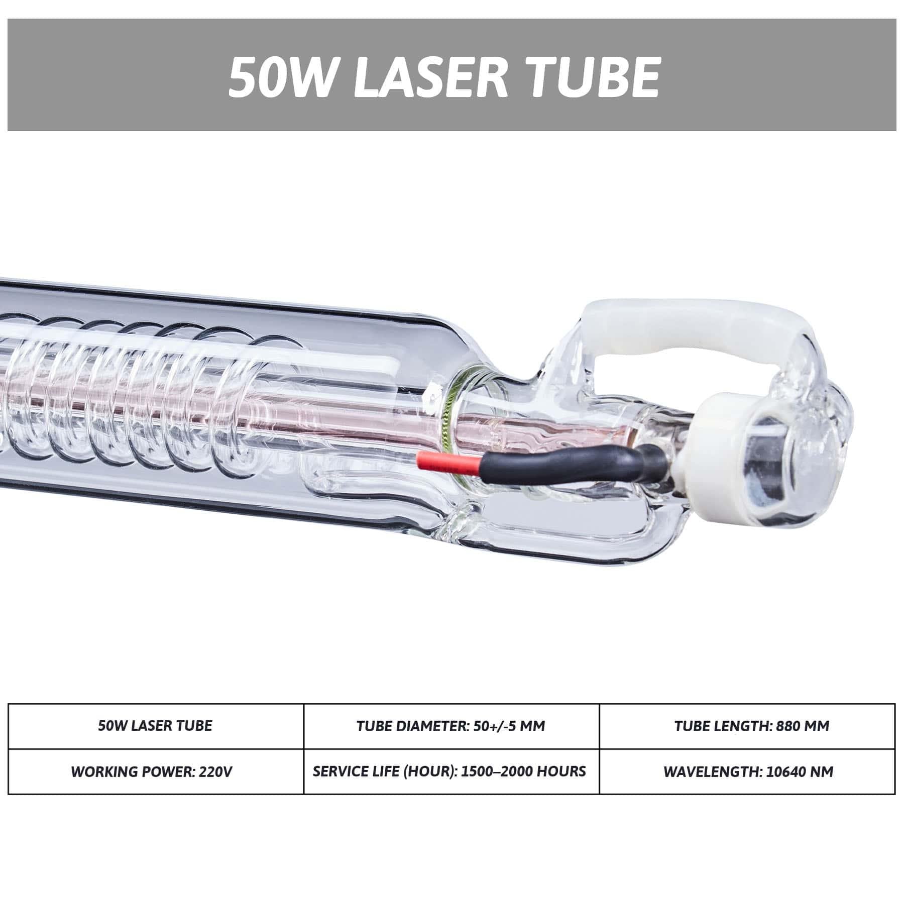 50W CO2 Laser Tube for Laser Engraver Cutting Machine Picture