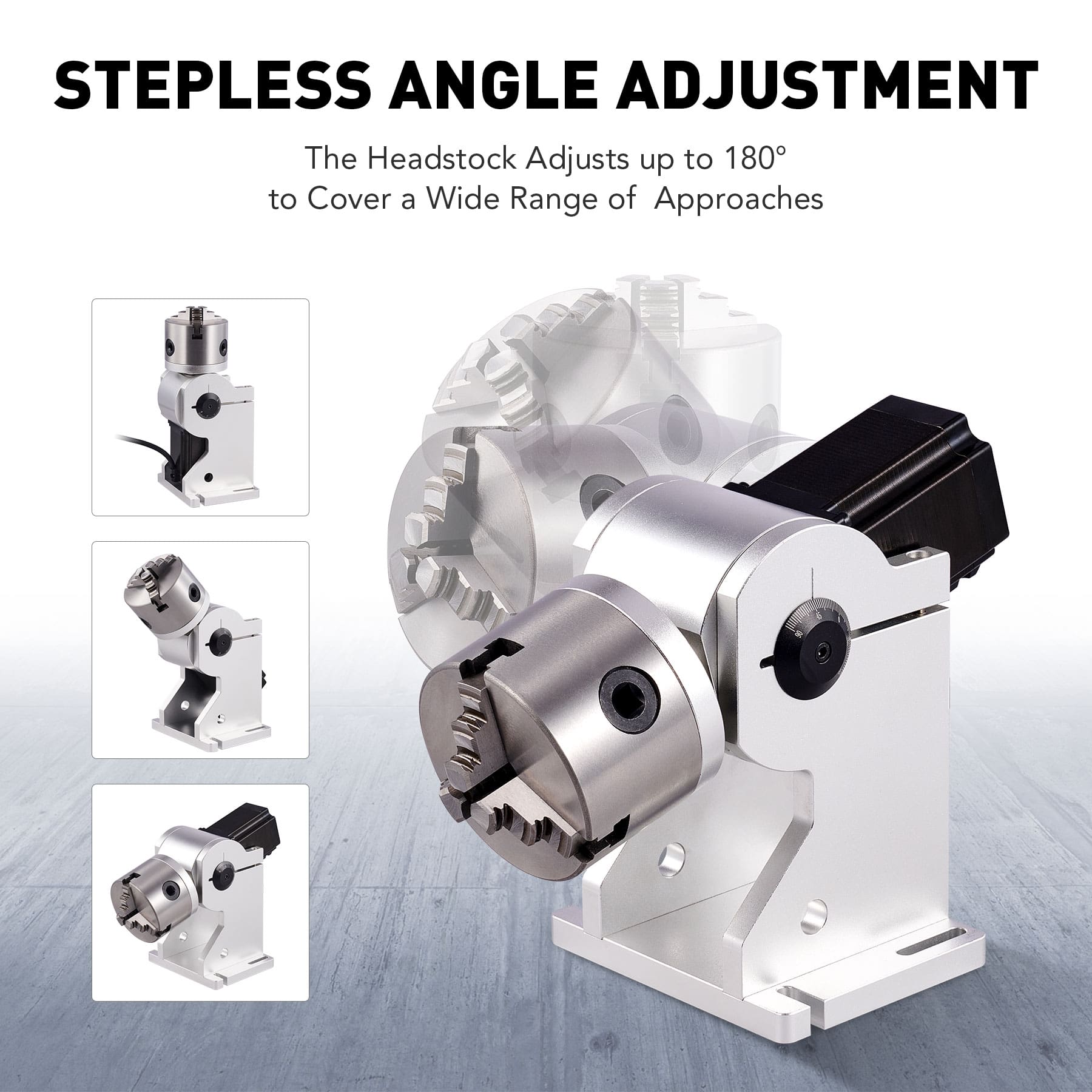 OMTech-80mm-Rotary-Axis-3.1-3-Jaw-Chuck