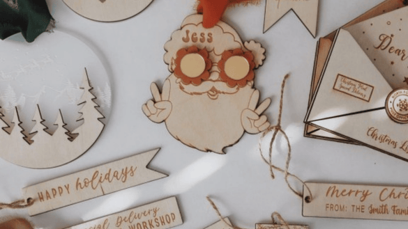 How To Create Custom Wooden Christmas Ornaments With A Laser