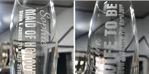 Sandblasted Glass Vs. Laser Etched Glass
