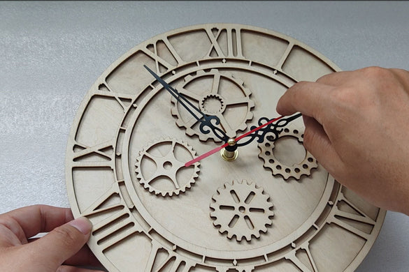 How to Make Laser Cut Decorative Clocks