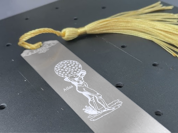 How to Create Metal Bookmarks with a Laser Engraver