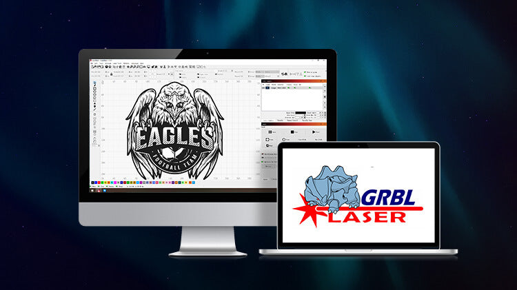 Pre-installed LaserGRBL