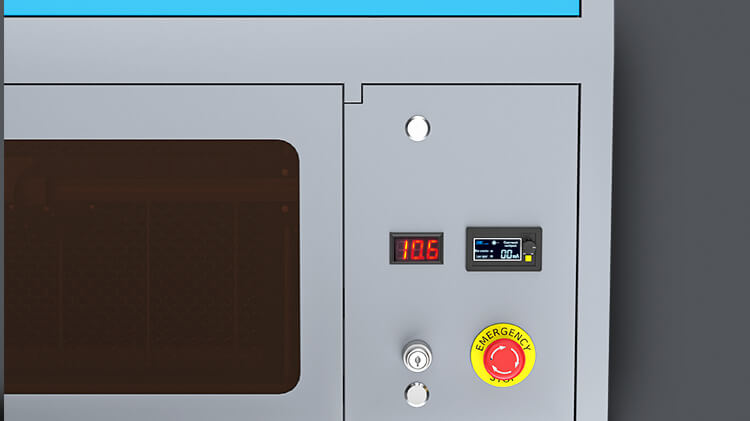 Digital Power and Temperature Display