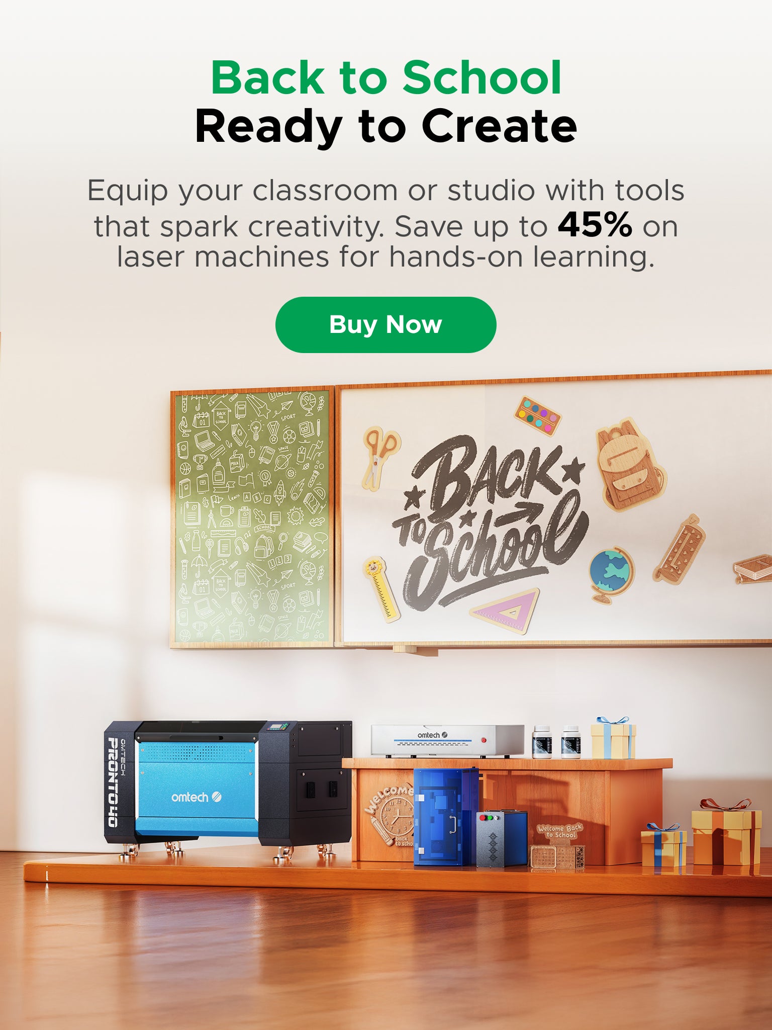 Omtech lasercutter