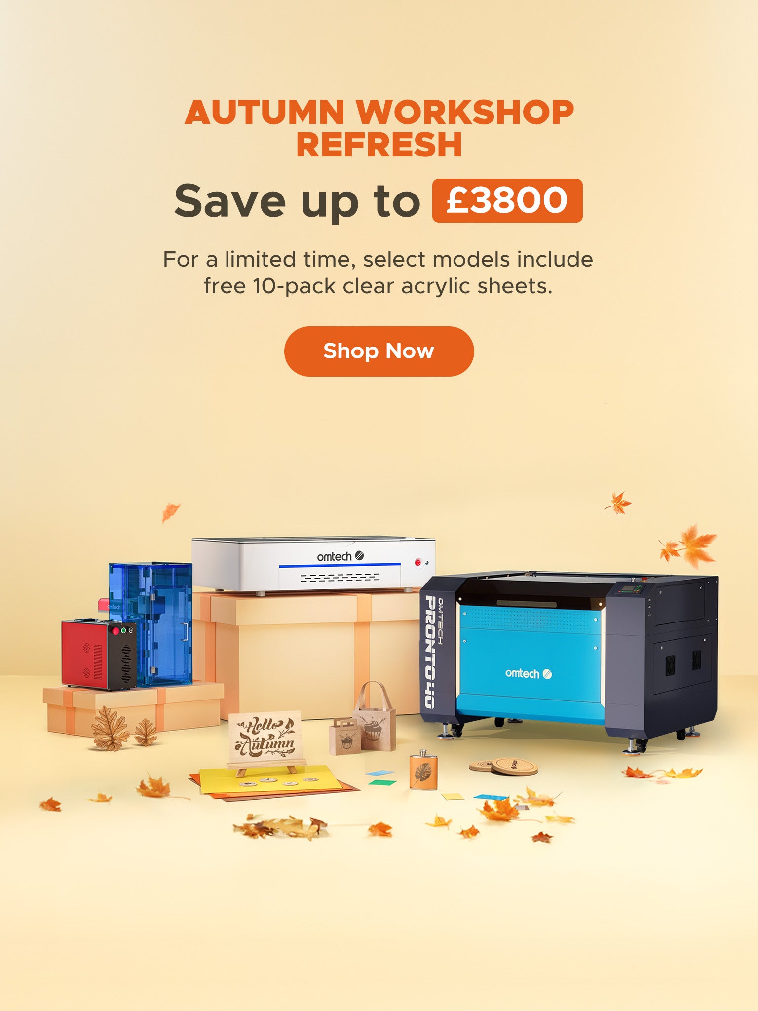 Omtech lasercutter