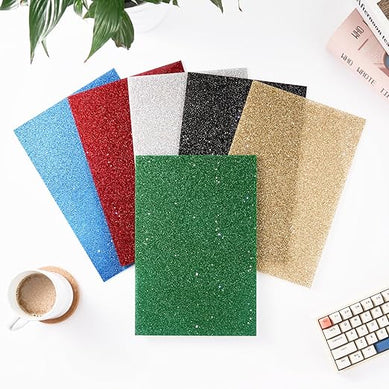 6-Pack Glitter Acrylic Sheets – 8
