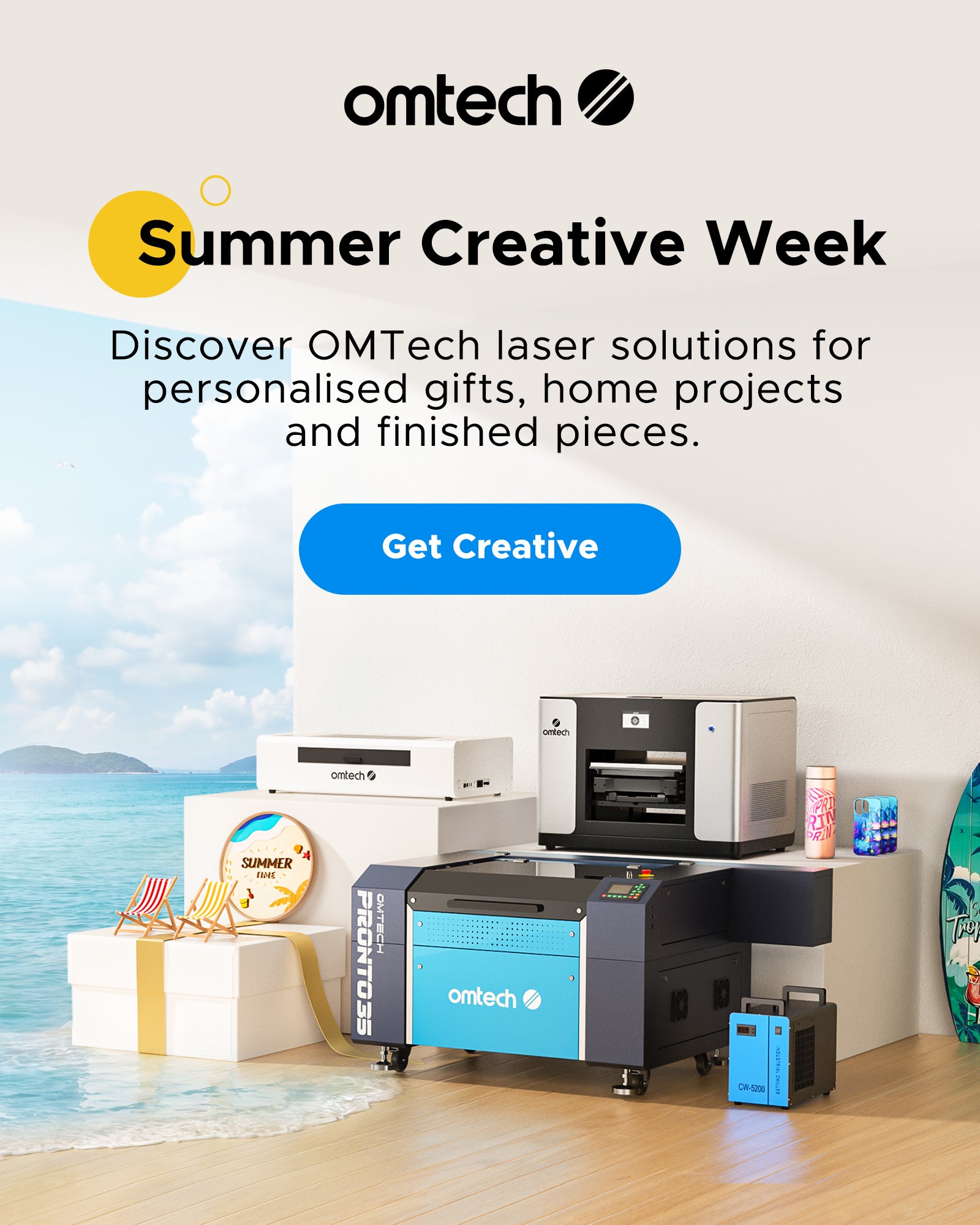 Omtech lasercutter