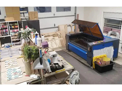 Laser engraving company from home