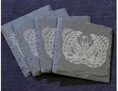 Slate coasters