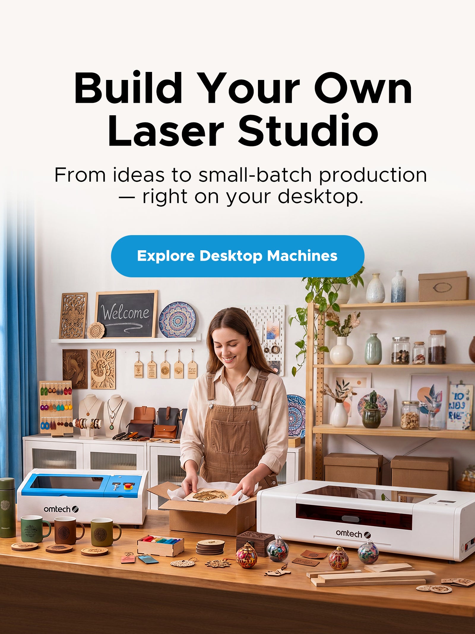 Omtech lasercutter