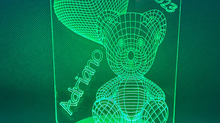 acrylic engraving work by andi
