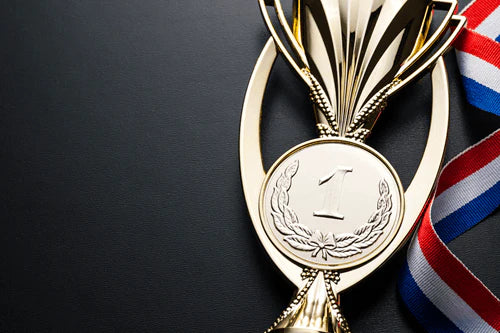 championship gold trophy for the winner